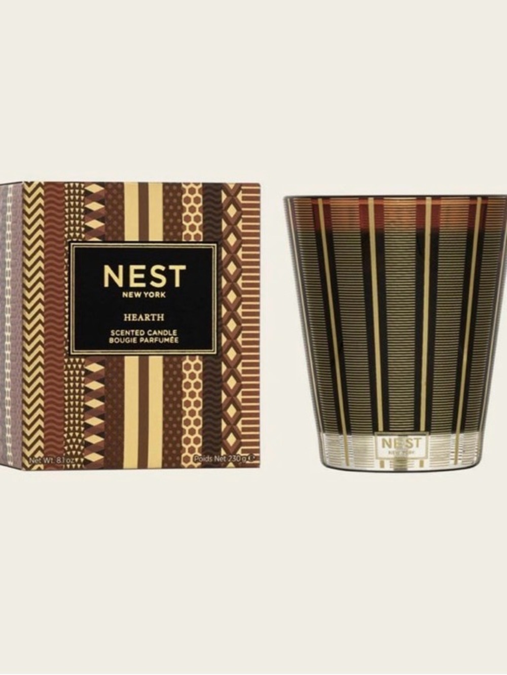 NEW NEST Fragrances Hearth 8.1 oz Candle